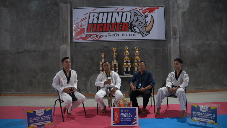 Borong 35 Medali, Rhino Fighter Club Malang Sabet Juara Umum 1 Kejurprov Taekwondo Jatim