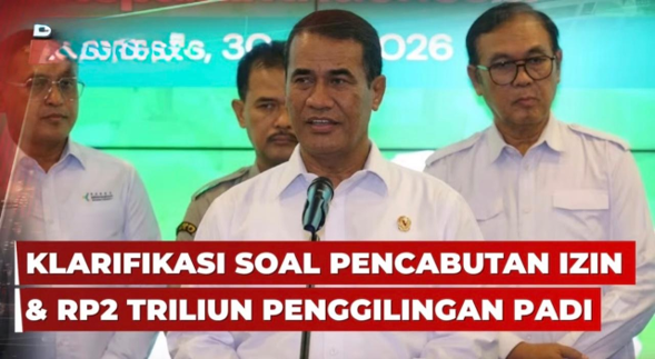 Mentan Tegaskan Komitmen Berantas Mafia Beras, Klarifikasi Isu Keuntungan Rp2 Triliun