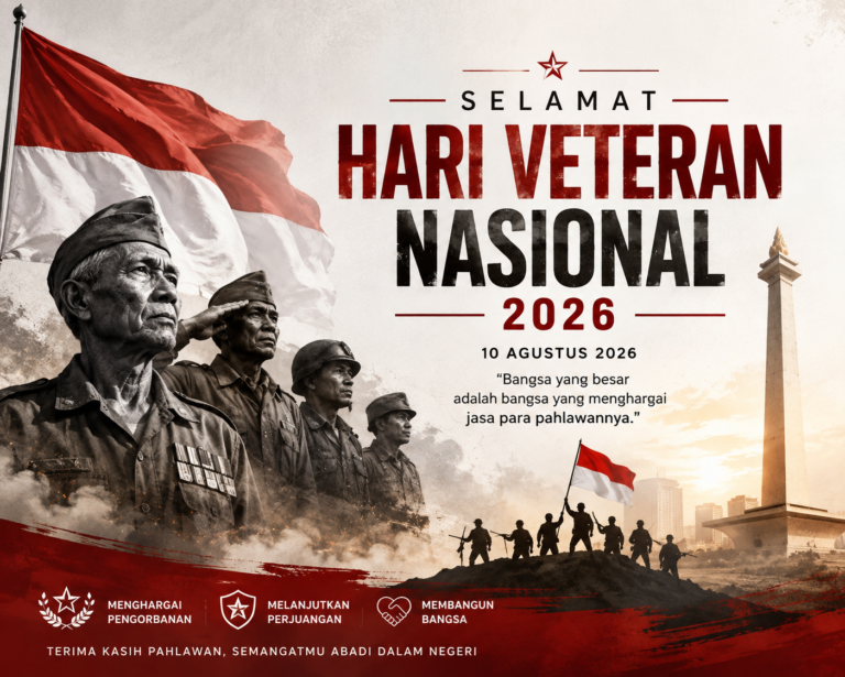 Hari Veteran Nasional 2026 Capai Puncaknya, Menhan Pimpin Peringatan di Balai Sudirman