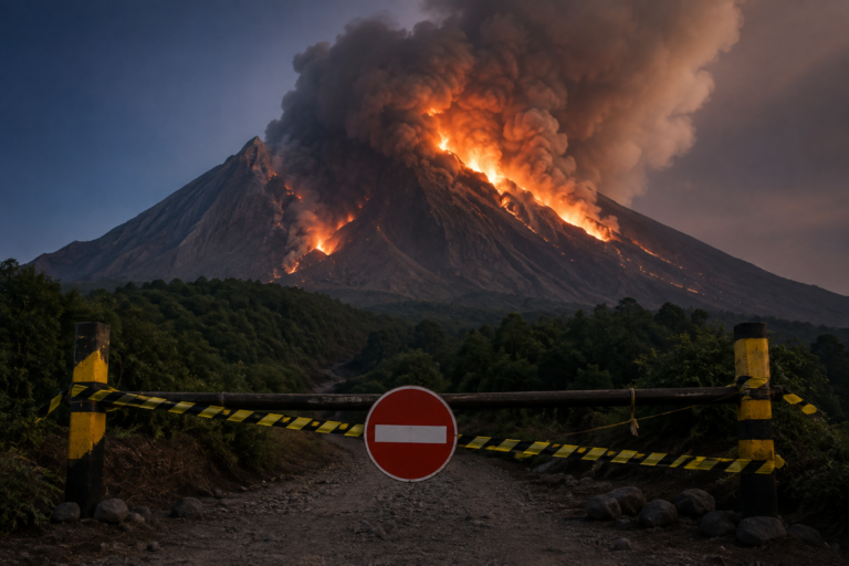 Jalur Pendakian Gunung Semeru Ditutup Total karena Kebakaran
