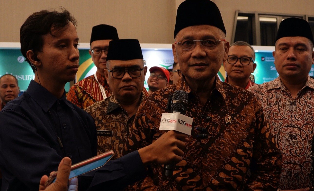Mentri Haji dan Umrah RI, K.H. Mochammad Irfan Yusuf-Dok Folksnewes.id