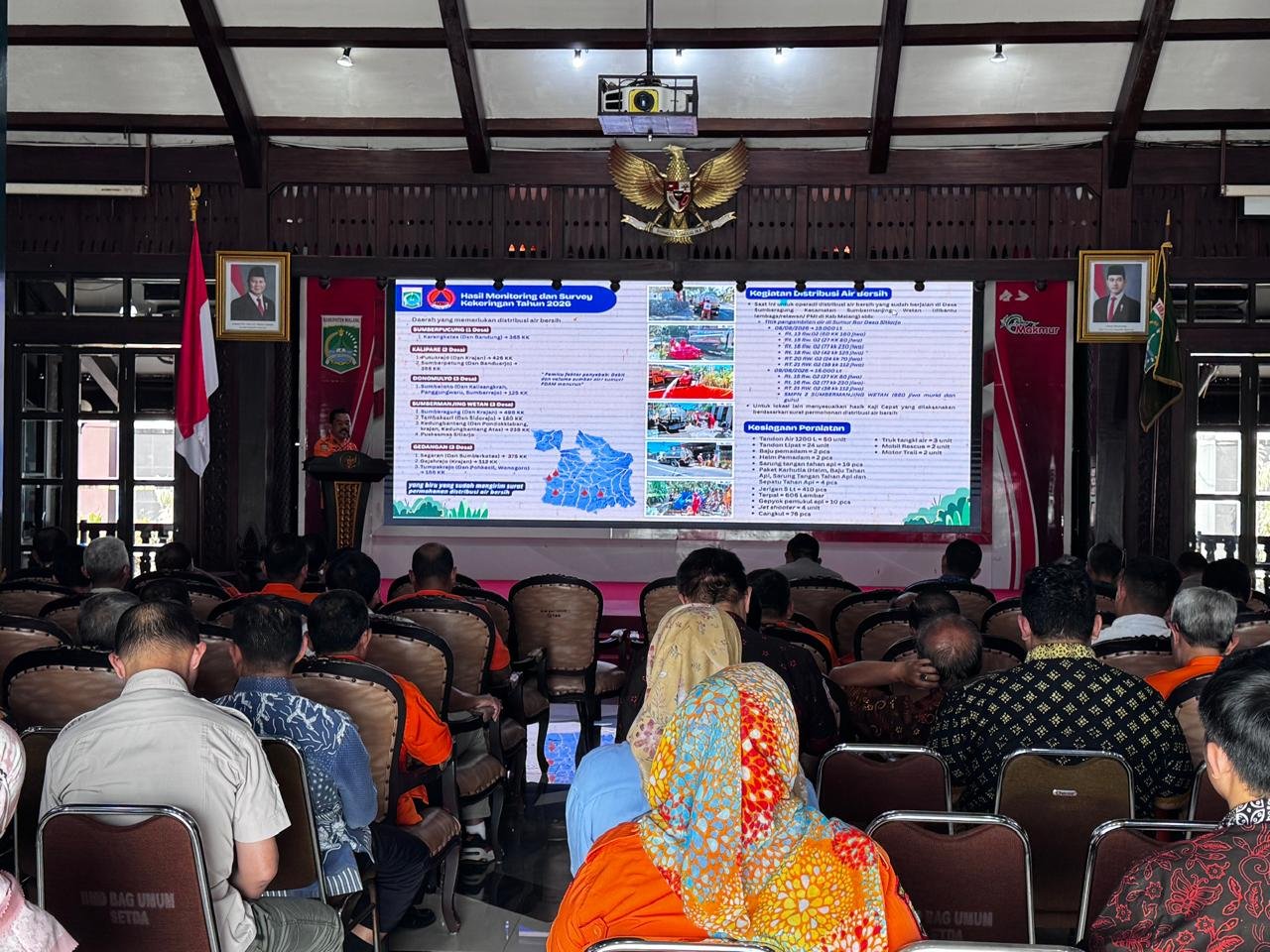 Paparan Rapat Koordinasi Kesiagaan Kekeringan BPBD Kabupaten Malang
