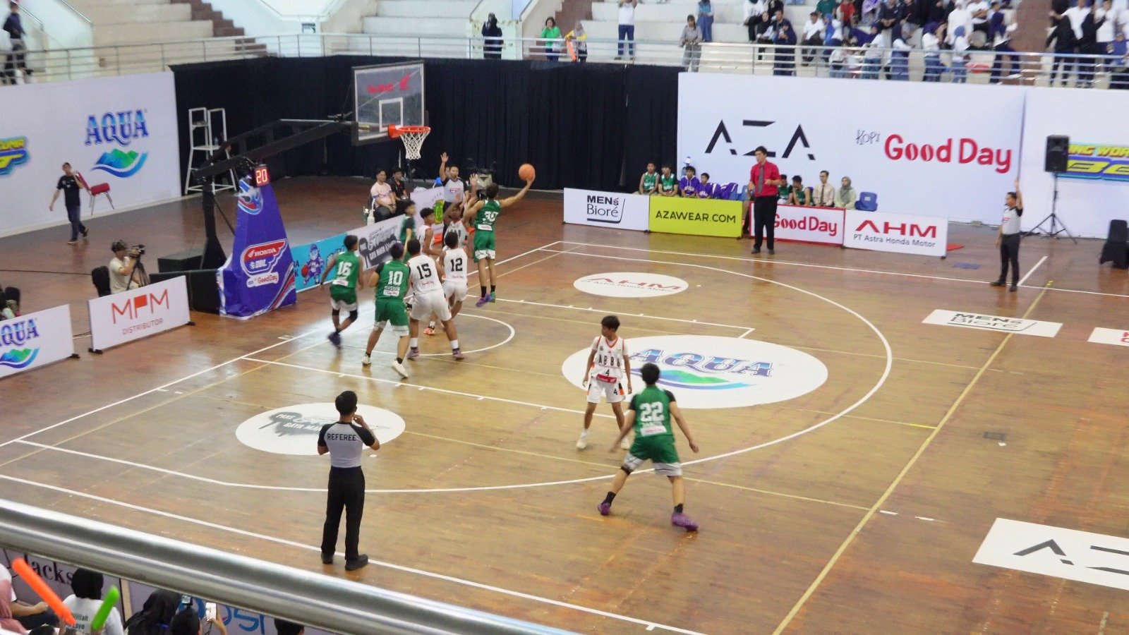 Potret Pertandingan SMP Islam Sabilillah vs SMPN 4 Malang