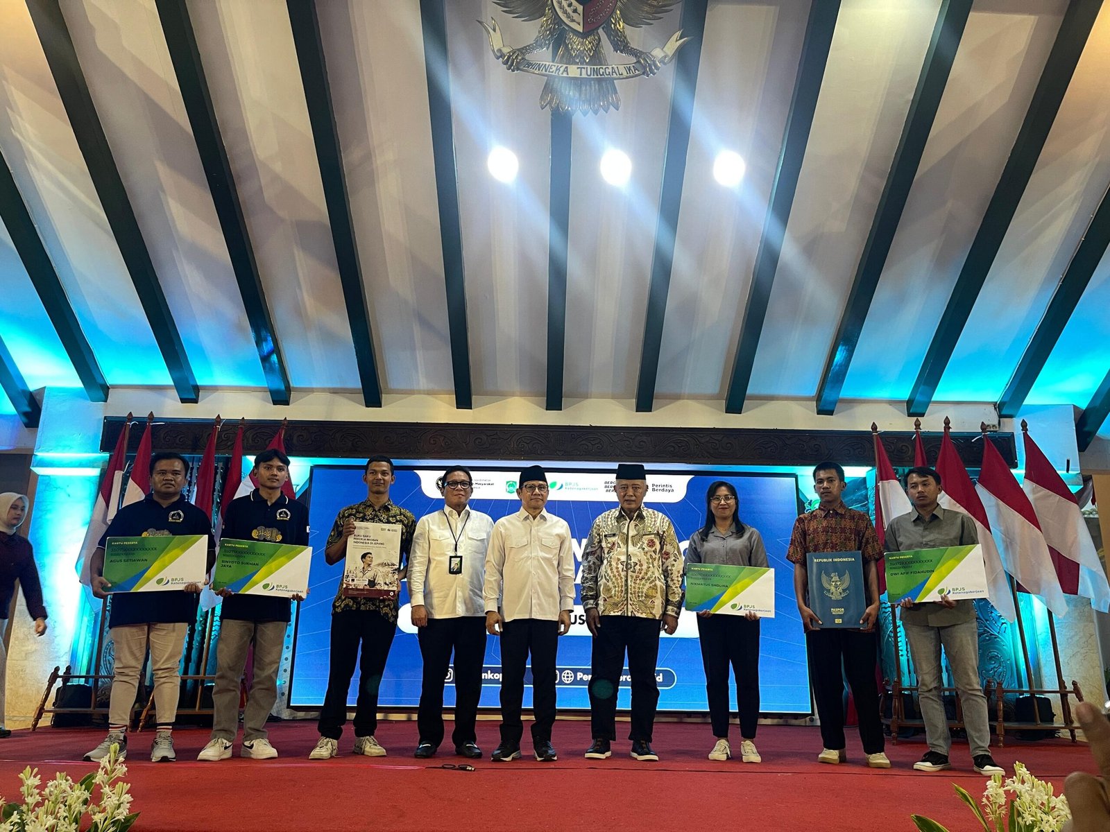 Pelepasan Pekerja Migrant oleh Menko PM 