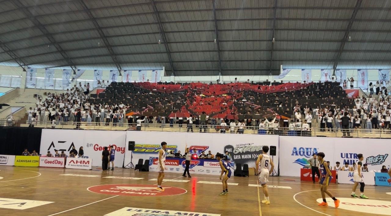 Suasana Pertandingan SMAN 9 Malang vs SMAN 1 Malang/Doc:Pribadi