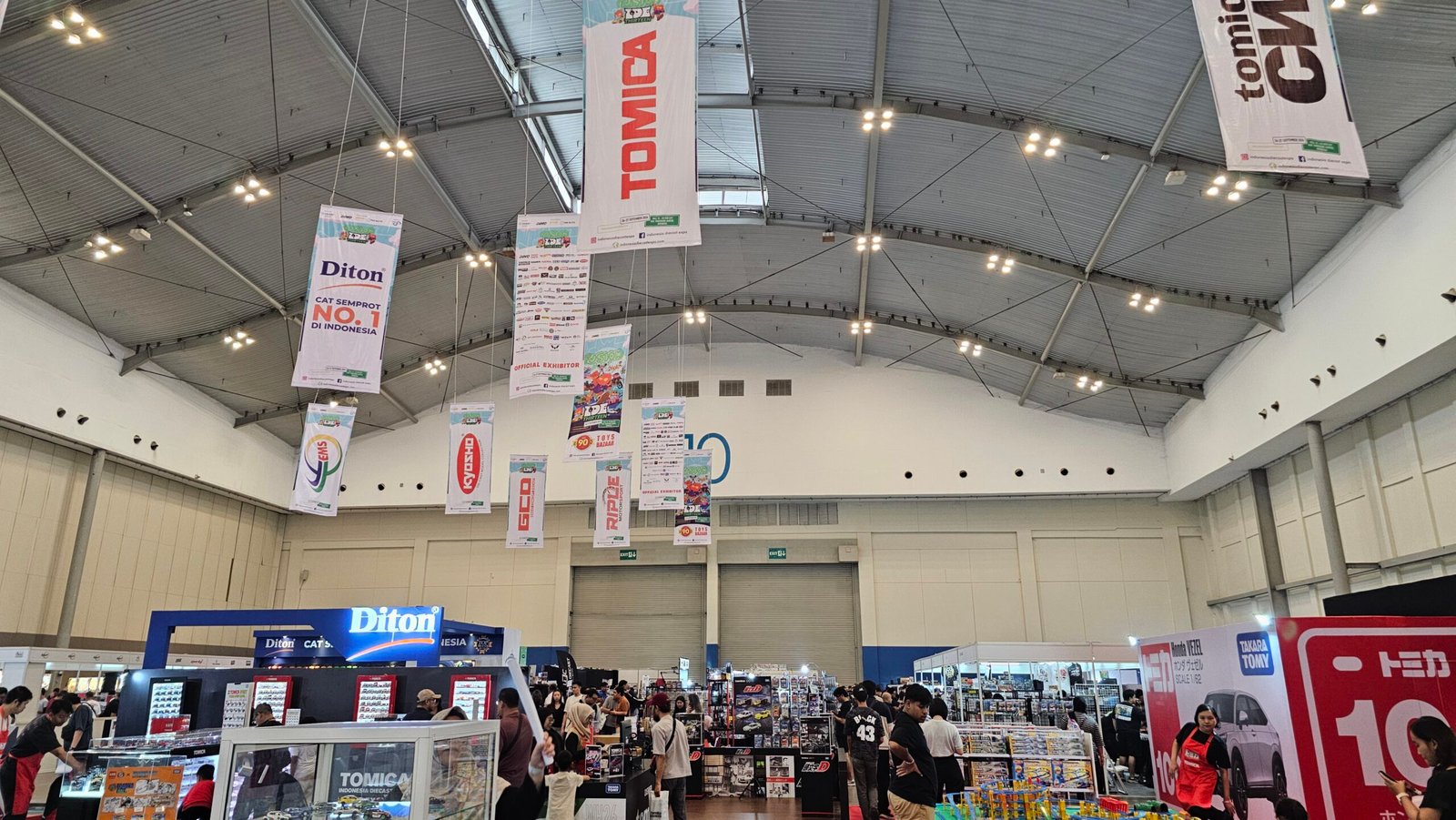 Suasana Indonesia Diecast Expo 13 di ICE BSD