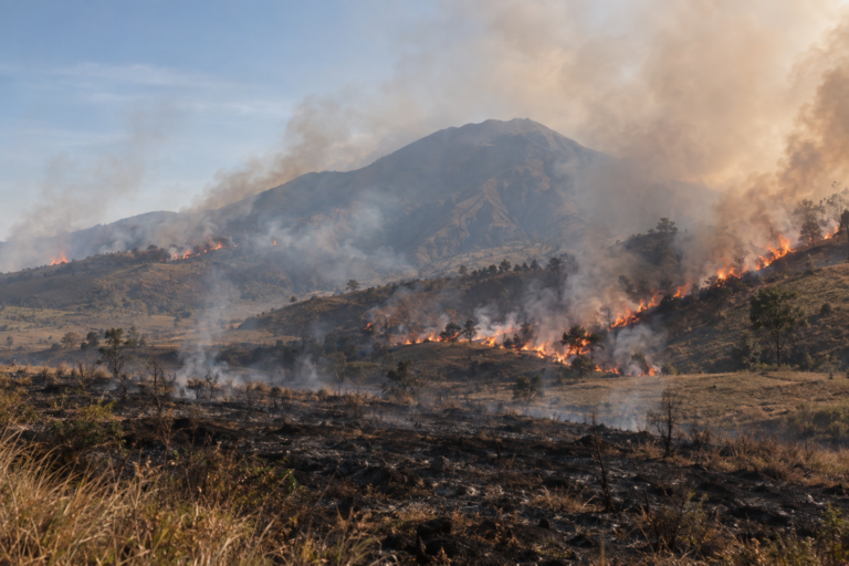 Kebakaran Savana Pengol, Wisata Bromo Ditutup Sebagian