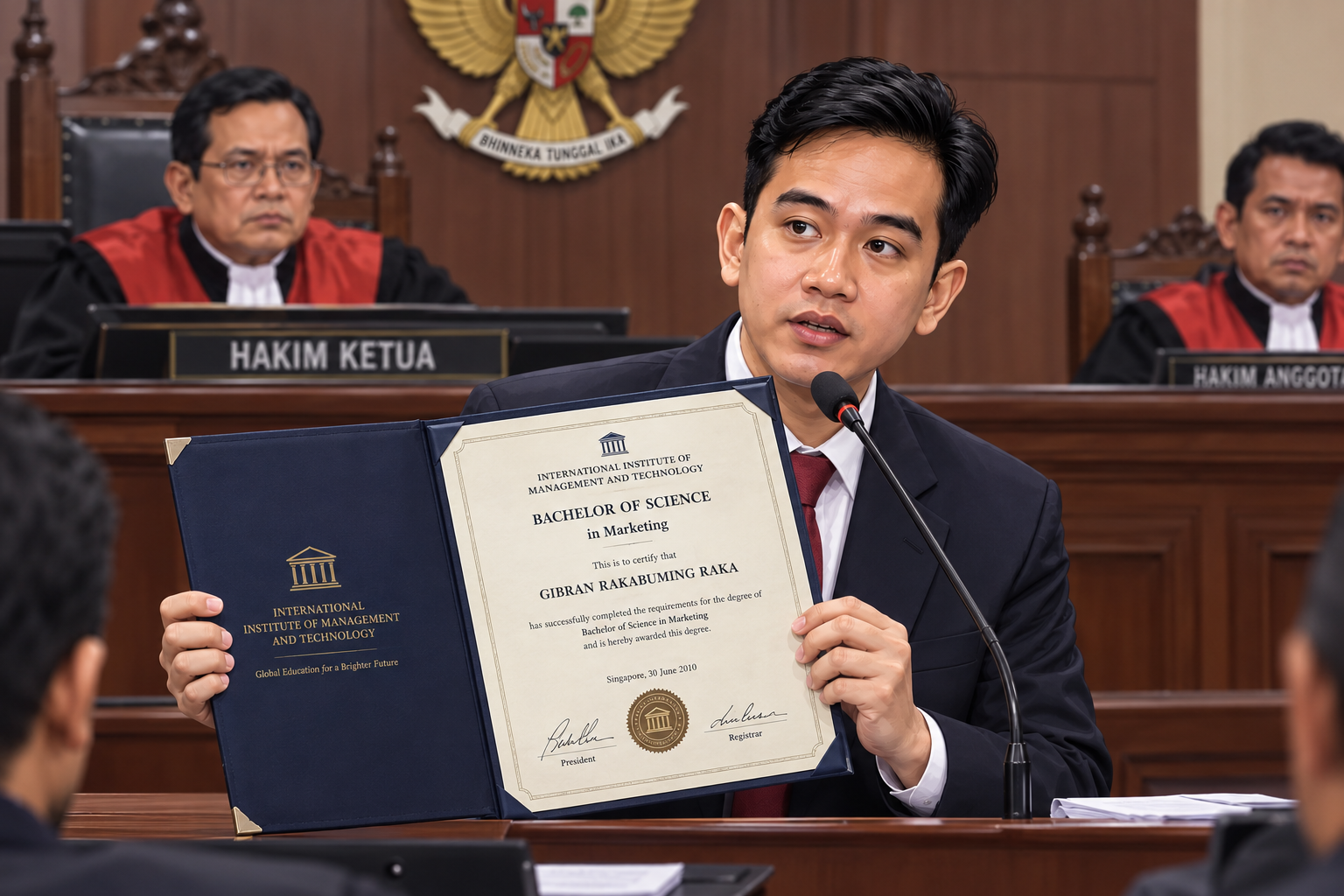 Syarat pendidikan Gibran dalam gugatan di Mahkamah Konstitusi