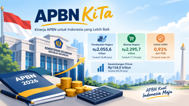 APBN Agustus 2026: Pendapatan Negara Tumbuh 25,4 Persen