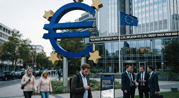Kenaikan suku bunga ECB menjadi 2,5 persen di tengah inflasi zona euro