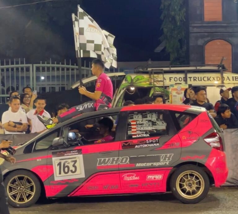 Adrian Septianto Juara Kelas F Kejurnas Slalom Putaran 3
