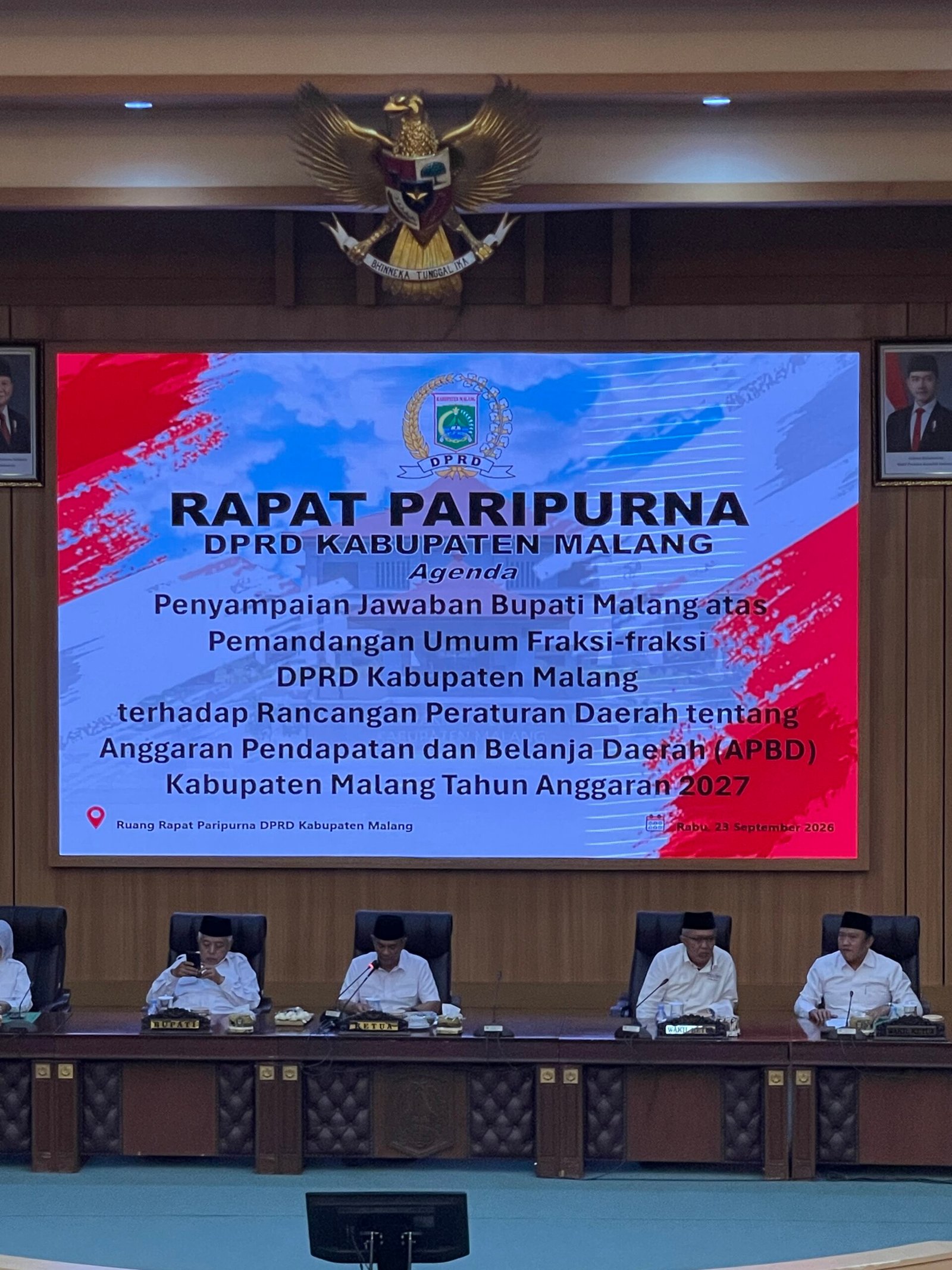 Rapat Paripurna APBD 2027