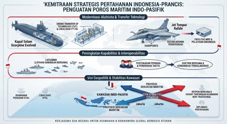 Prancis Tegaskan Indonesia Mitra Strategis Pertahanan di Indo-Pasifik