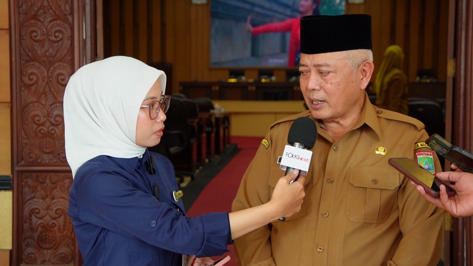 Bupati Malang Sanusi dalam rapat paripurna Perubahan APBD 2026