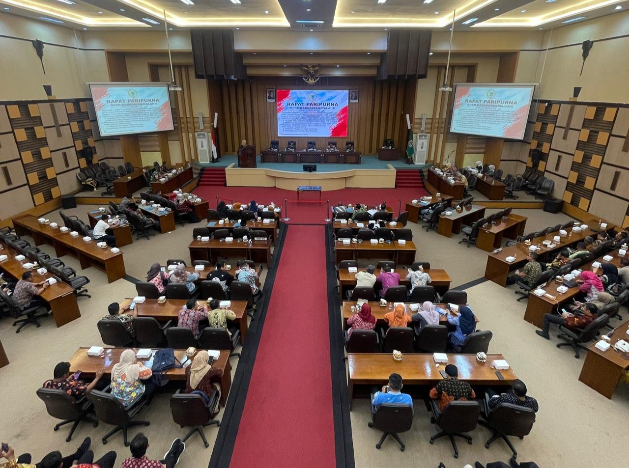 Rapar Paripurna DPRD Kab Malang Dok Folksnews