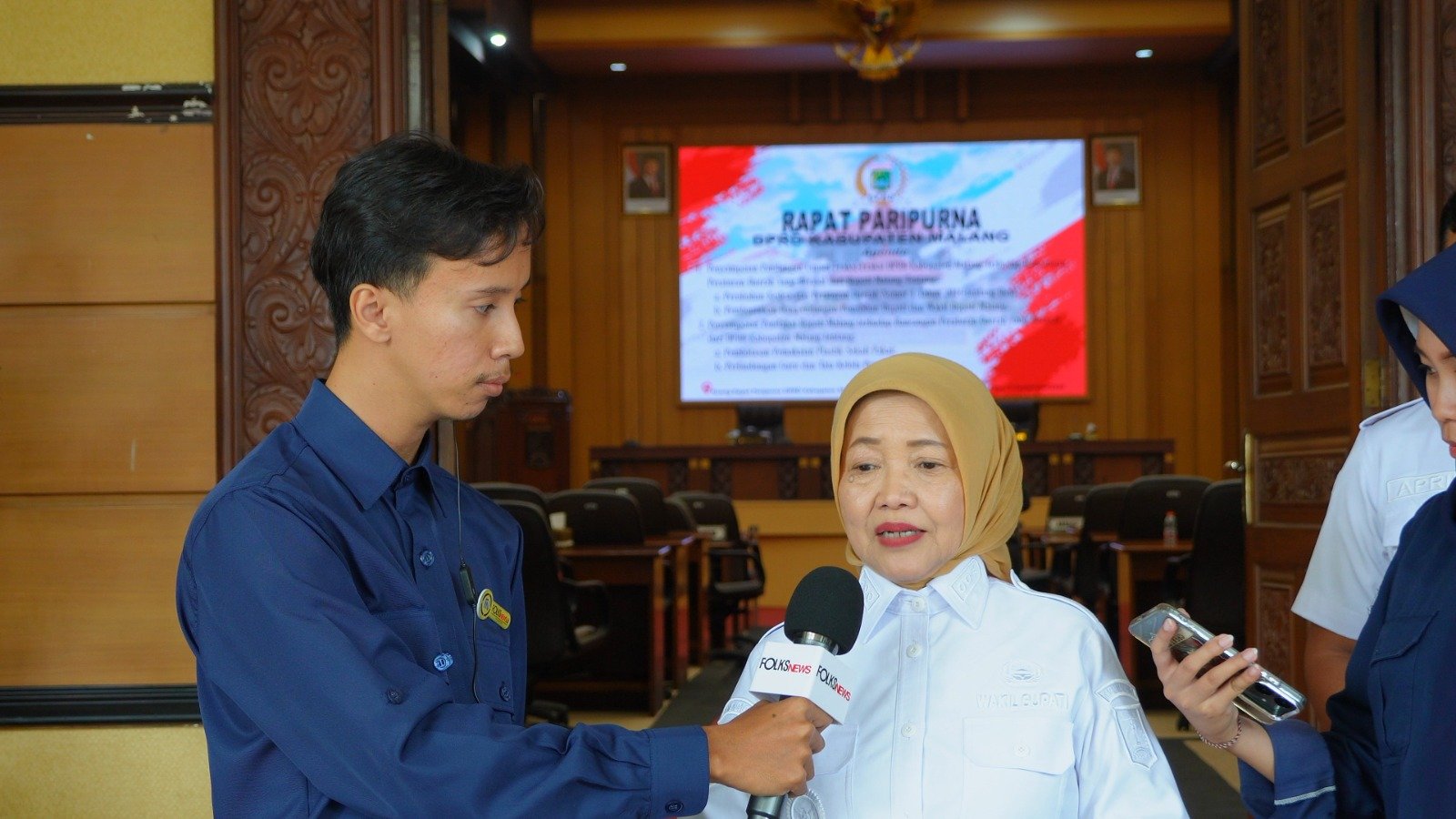 Wakil Bupati Malang buka suara terkait penyampaian perubahan raperda DPRD  