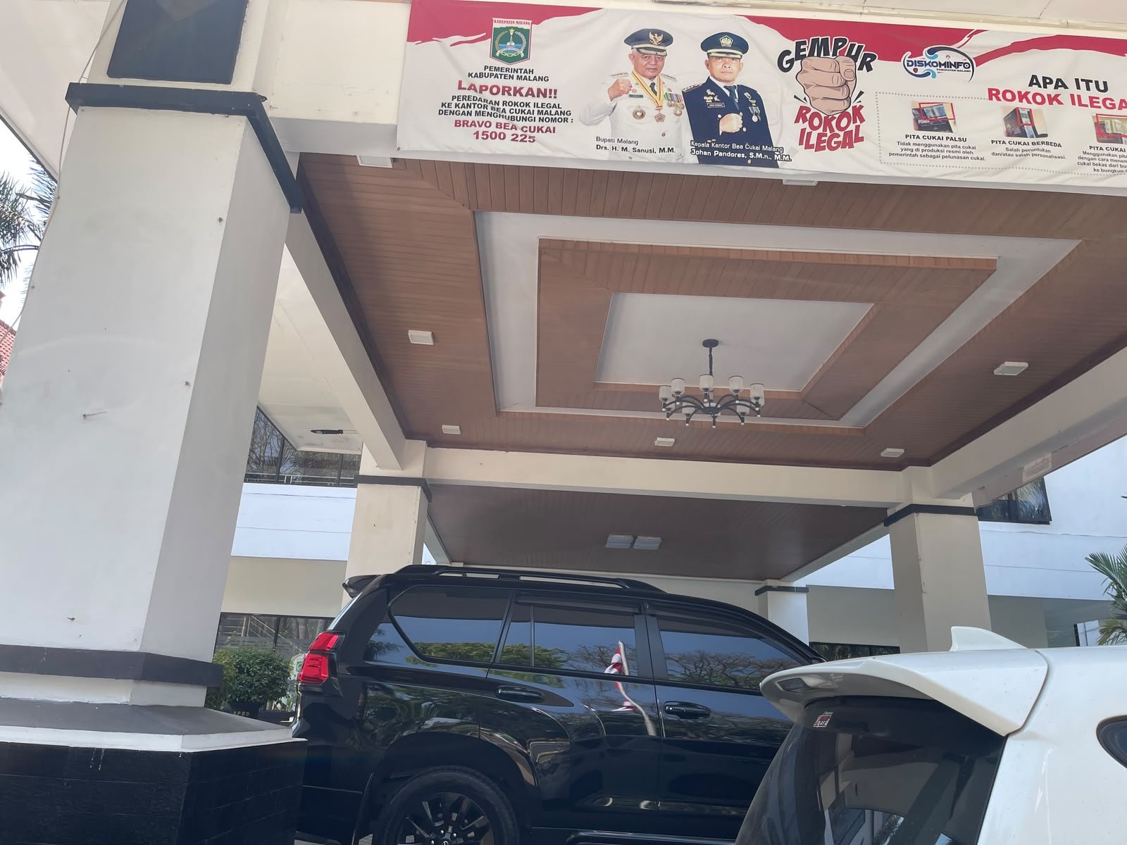 Gedung DPRD Kabupaten Malang masih steril