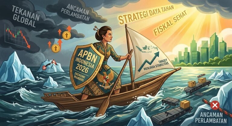 Ekonomi Indonesia 2026 di Tengah Tekanan Global dan Ancaman Perlambatan