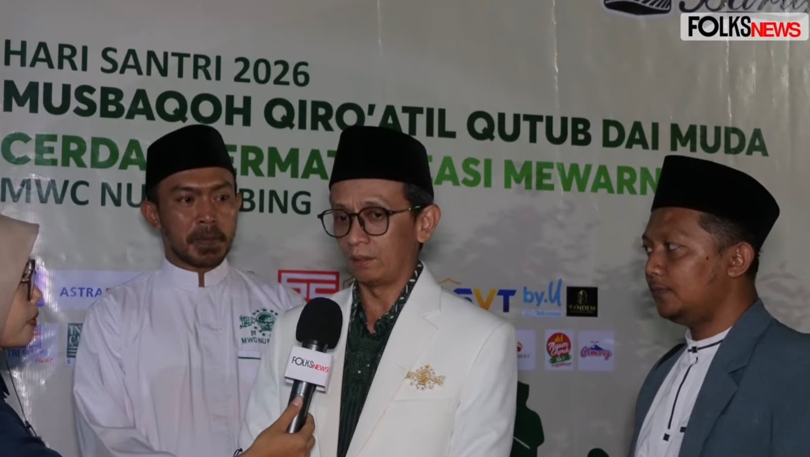 Ketua Majelis Wakil Cabang (MWC) Nahdlatul Ulama Blimbing, Kota Malang, Gus Mumtaz Danial Ahmadi, M