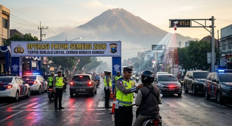 Operasi Patuh Semeru 2026 untuk meningkatkan kepatuhan dan keselamatan berlalu lintas di Jawa Timur