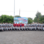 Wali Kota Batu Nurochman melepas atlet Kota Batu untuk POPDA XV dan PEPARPEDA III Jawa Timur 2026.