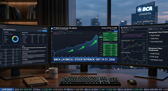 Langkah Pembelian Kembali Saham BCA Selama 3 Hari Pasar ,19-21 Oktober 2026