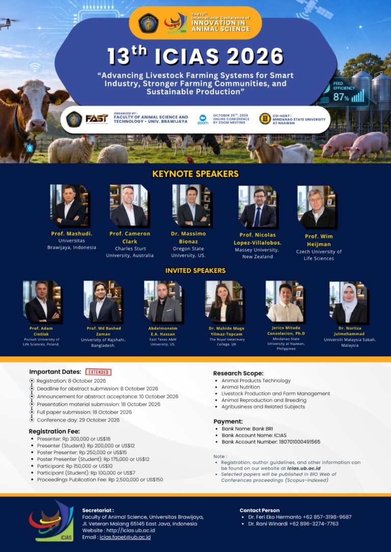 ICIAS 2026 Perpanjang Deadline Abstrak hingga 8 Oktober, Hadirkan Akademisi Internasional