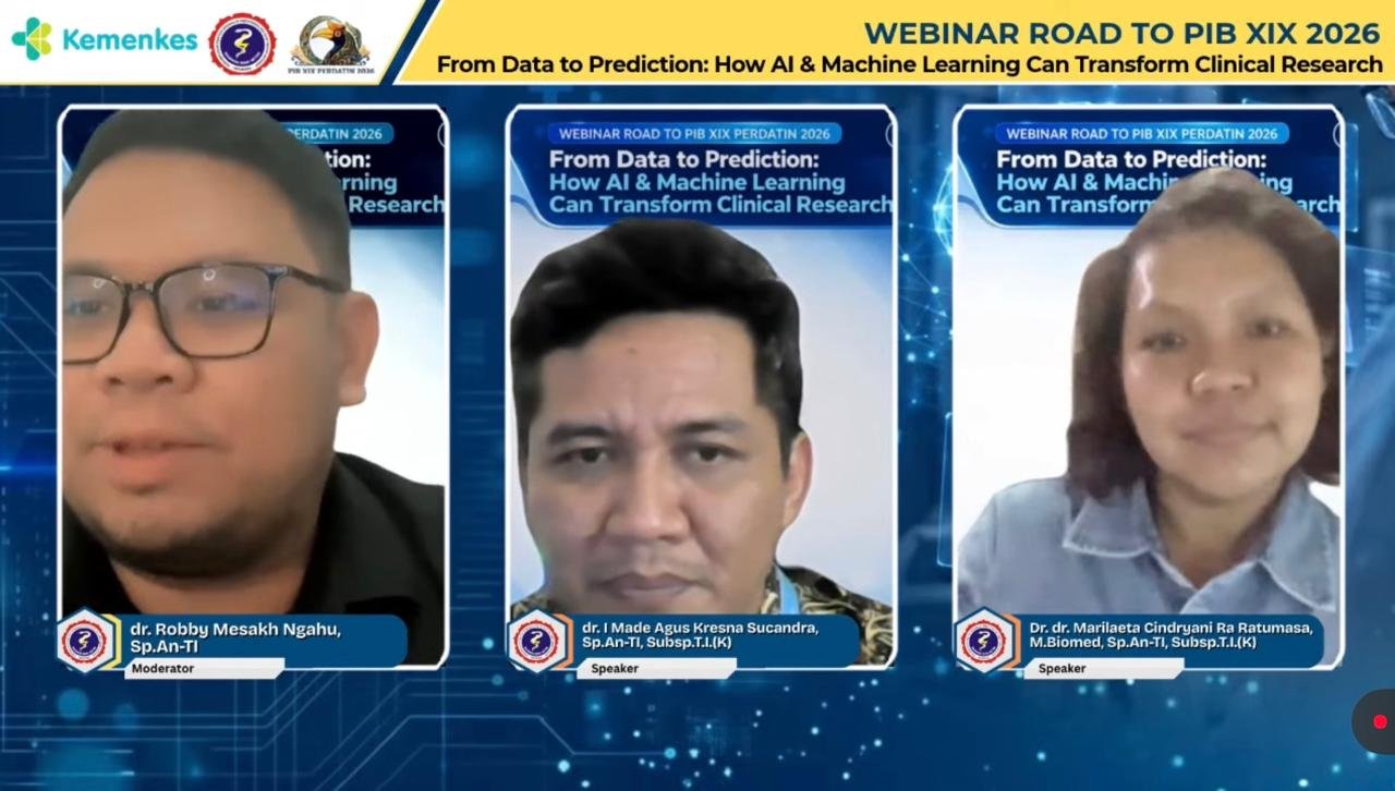 Webinar machine learning untuk riset klinis dan pengembangan AI kesehatan