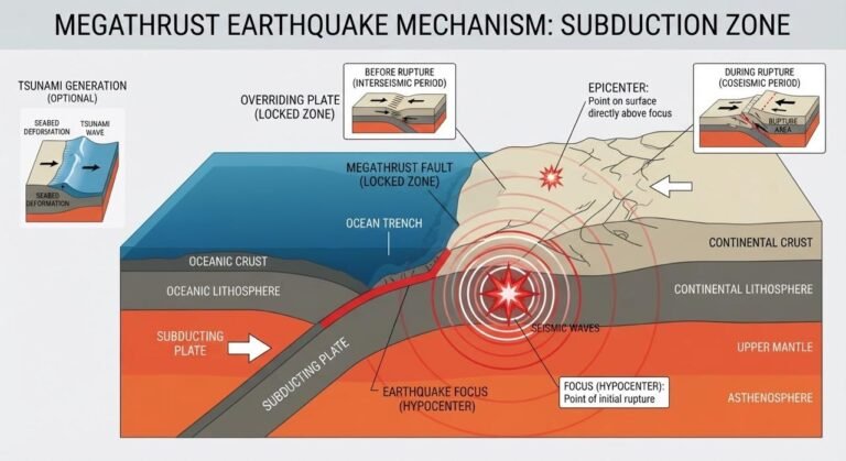 Ilustrasi Megathrust/Folksnews.id