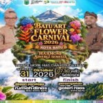 Batu Art Flower Carnival 2026 dengan parade mobil hias dan kebudayaan di Kota Batu
