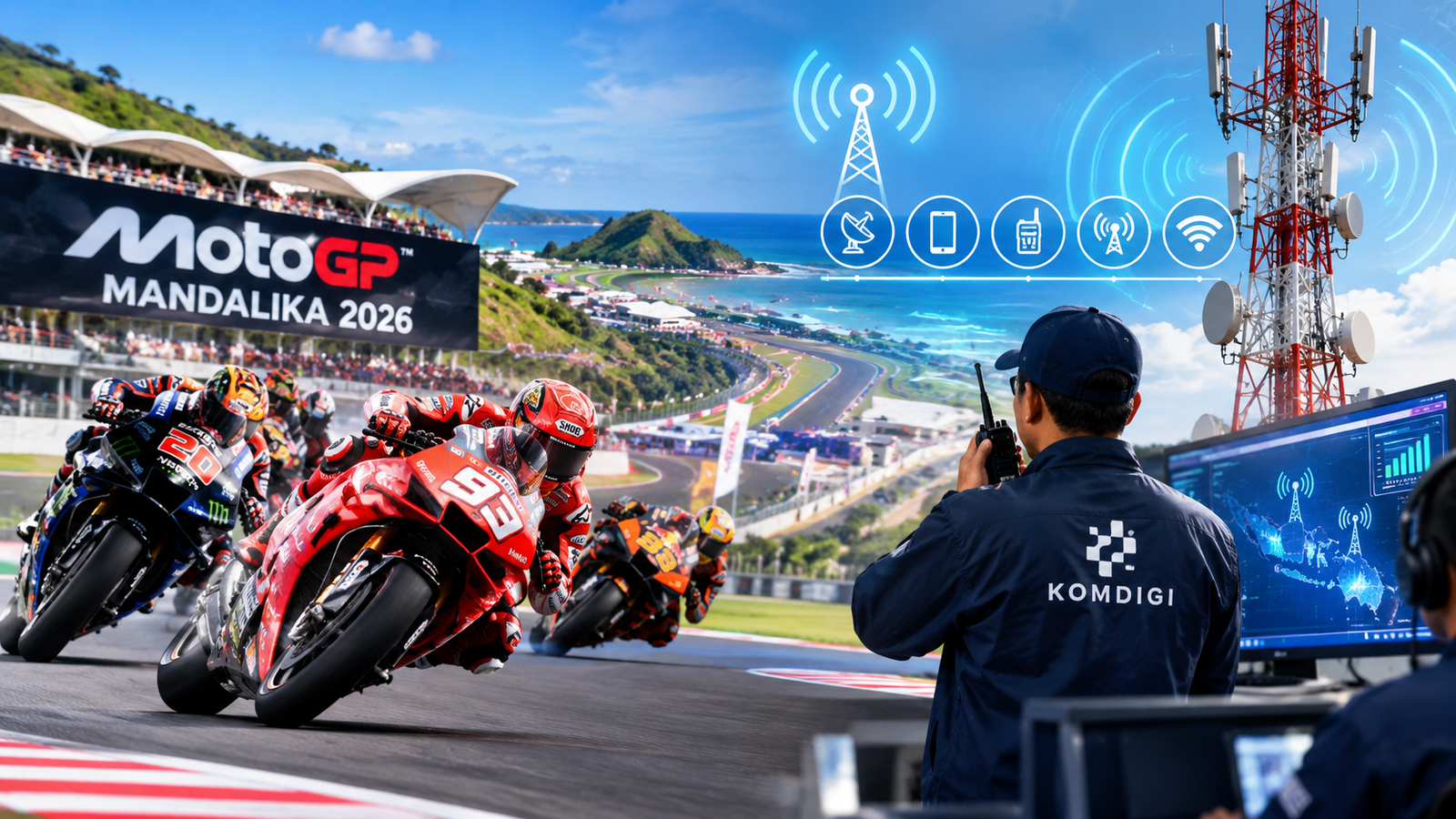 Komdigi amankan frekuensi radio untuk MotoGP Mandalika 2026/FotoIlustrasi