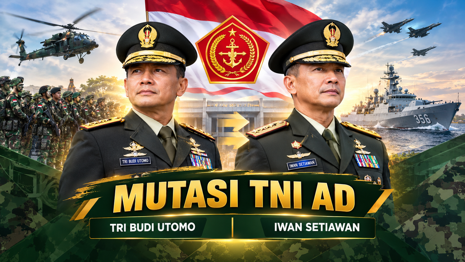 Mutasi TNI AD/ Ilustrasi