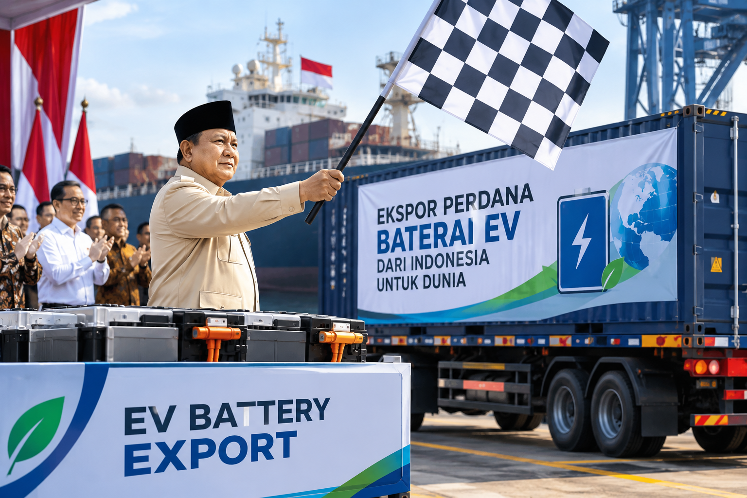 Investasi hilirisasi Rp180 triliun dalam peluncuran 11 proyek oleh Prabowo di Maluku Utara/Foot: Ilustrasi